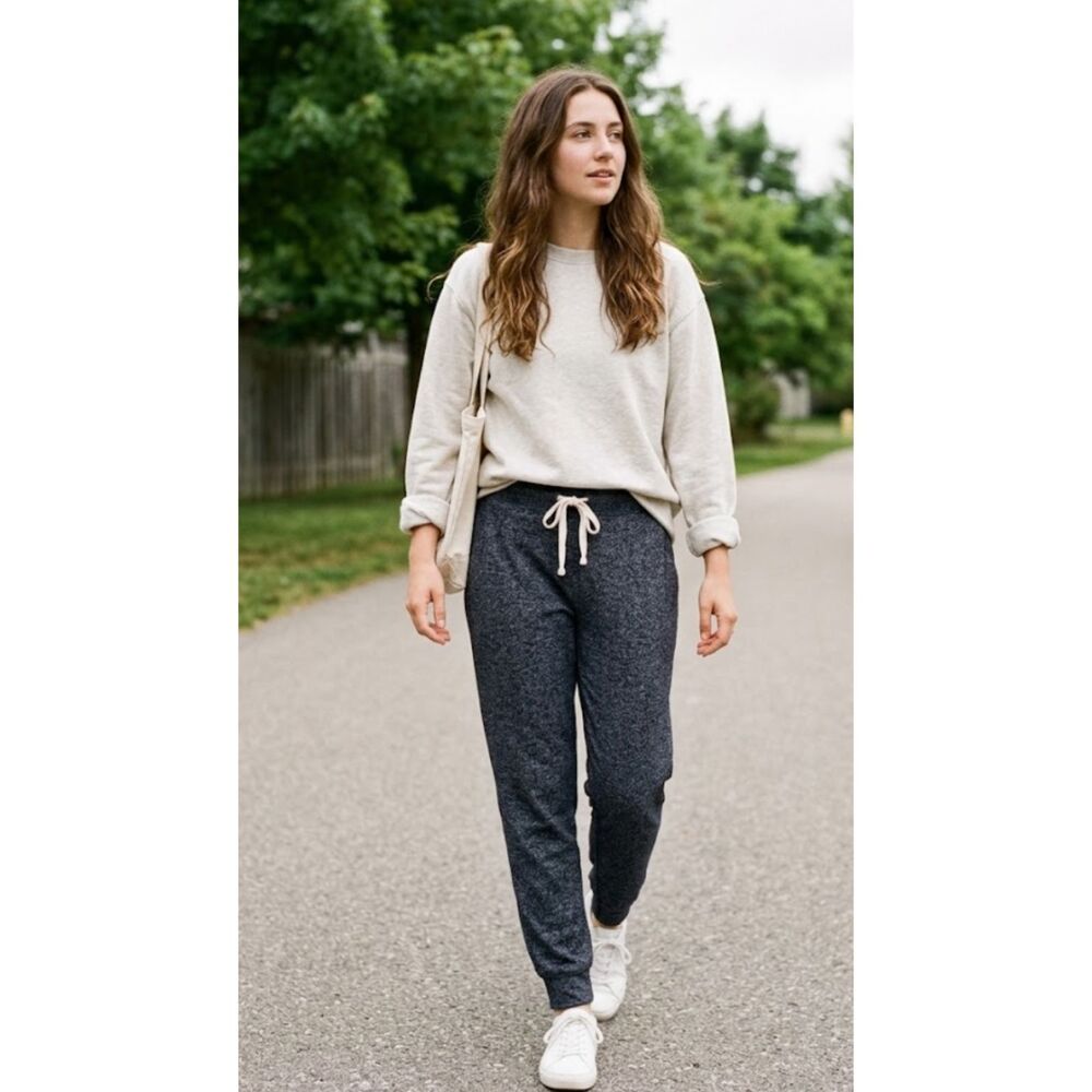J. Crew Casual Jogger Loungewear Pants Women's Size Large Petite